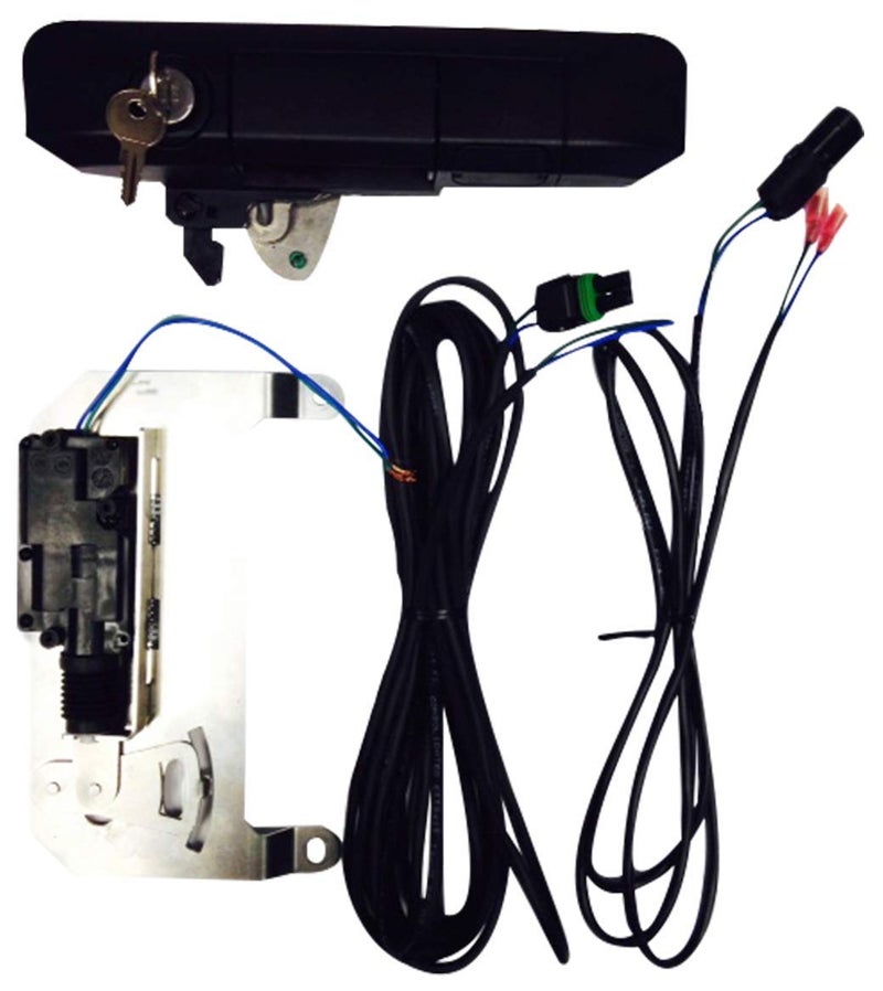 Pop & Lock PL8550 Black Power Tailgate Lock for Toyota Tacoma (Smart Lock Combo) - Image 1